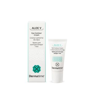 DERMATIME ALOE V Eye Contour Cream Уход для контура вокруг глаз с алоэ, 15 ml