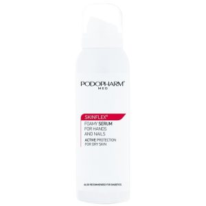 PODOPHARM SKINFLEX Foamy Serum For Hands and Nails Увлажняющая пена-сыворотка для рук и ногтей, 125 мл