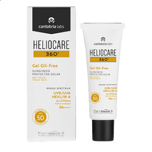 HELIOCARE 360º Gel Oil-Free Dry Touch Sunscreen SPF 50 Солнцезащитный гель с SPF 50, 50ml