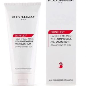 PODOPHARM SKINFLEX HAND CREAM-MASK WITH ADAPTOGENS & COLOSTRUM Крем-маска для рук с адаптогенами и молозивом, 75 мл