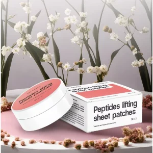 Пептидные тканевые лифтинг-патчи для глаз 50 шт Peptides lifting sheet patches Skinosophy