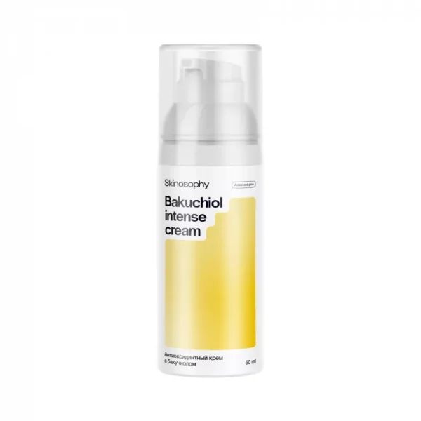 Антиоксидантный крем с бакучиолом 50 мл Bakuchiol intense cream Skinosophy