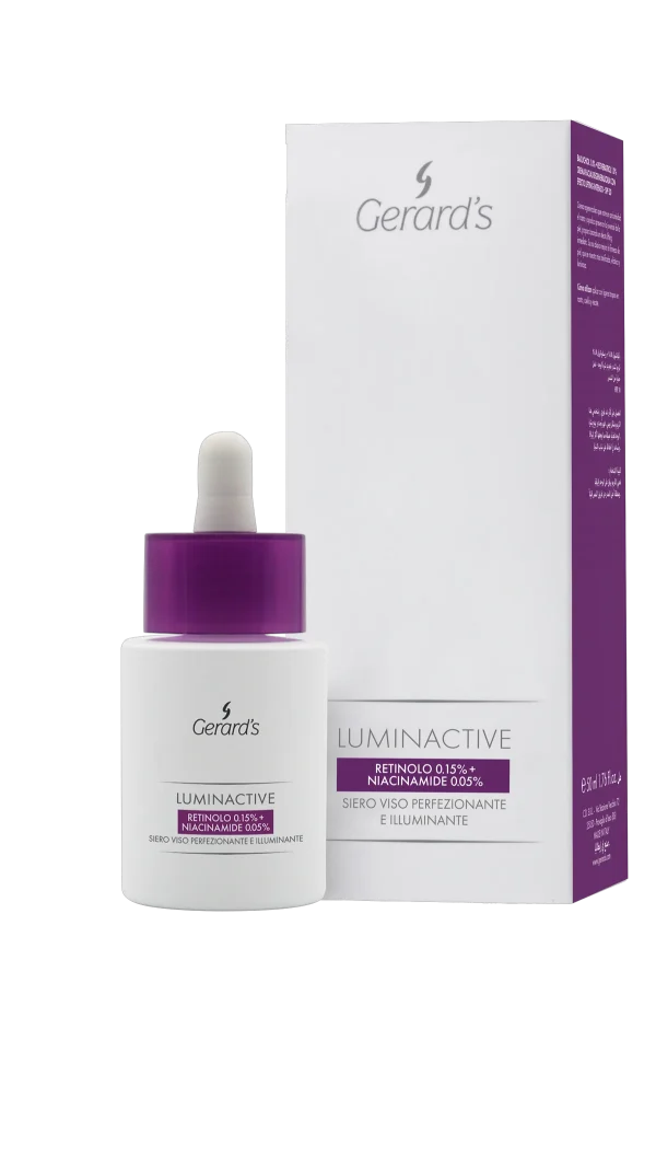 GERARD'S Luminactive RETINOL + NIACINAMIDE Обновляющая и осветляющая сыворотка для лица , 30ml