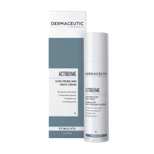 DERMACEUTIC Actibiome Acne-prone Skin Night Cream Ночной крем для кожи с акне, 40 ml