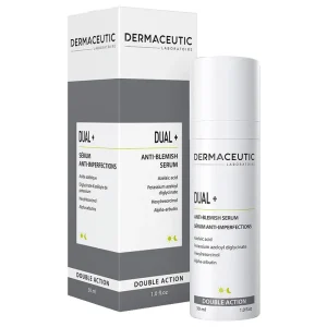 DERMACEUTIC Dual+ Anti-Blemish Serum Сыворотка с двойным действием для проблемной кожи и кожи с пигментацией, 30ml