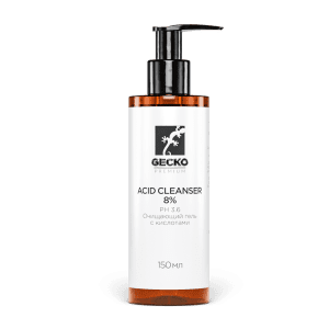 Gecko SOFT ACID CLEANSER 8% Очищающий гель с кислотами