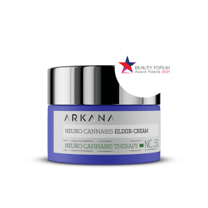 Neuro Cannabis Elixir- Cream - Восстанавливающий нейрокрем - эликсир для лица со стволовыми клетками конопли, 50 мл