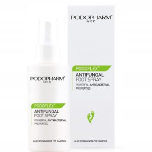 PODOPHARM PODOFLEX Antifungal foot spray Противогрибковый спрей для ног, 200 мл