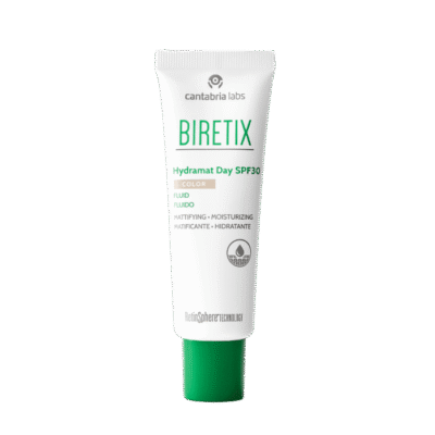 BIRETIX Hydramat Color Day Fluid SPF-30  Дневной увлажняющий флюид с тоном SPF-30 (50 мл)
