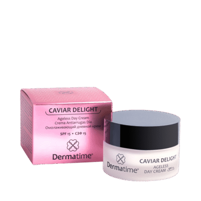 DERMATIME CAVIAR DELIGHT Ageless Day Cream SPF 15 Омолаживающая дневной крем Дерматайм СПФ 15 (50мл)