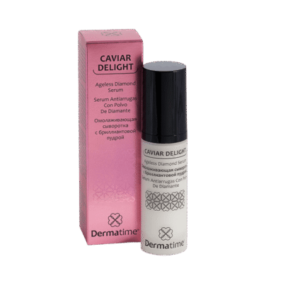 DERMATIME CAVIAR DELIGHT Ageless Diamond Serum Омолаживающая сыворотка с бриллиантовой пудрой Дерматайм (30мл)