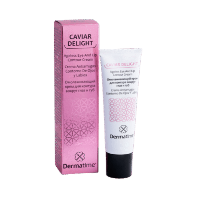 DERMATIME CCAVIAR DELIGHT Ageless Eye And Lip Contour Cream Омолаживающий крем для контура вокруг глаз и губ Дерматайм (30мл)