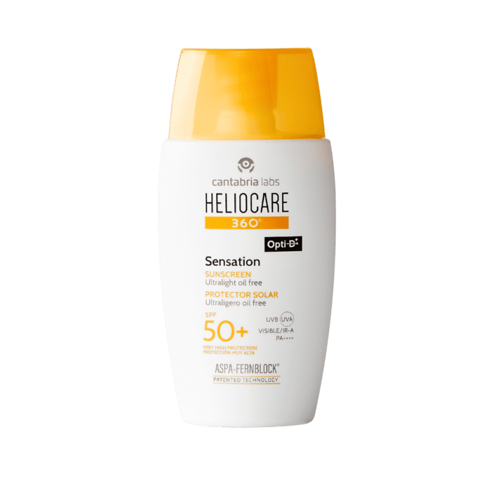 HELIOCARE 360º Sensation (50ml) / Ультралегкая солнцезащитная эмульсия SPF 50+ для чувствительной кожи (50 мл)