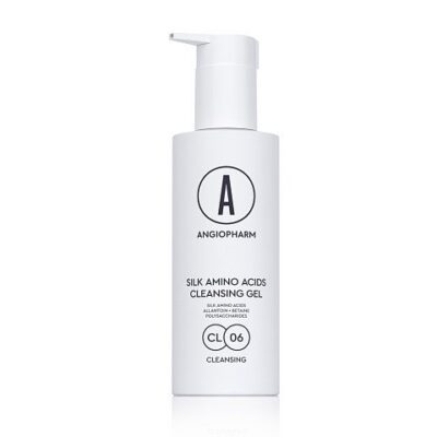 ANGIOPHARM — Гель для умывания с аминокислотами шелка (200 мл)