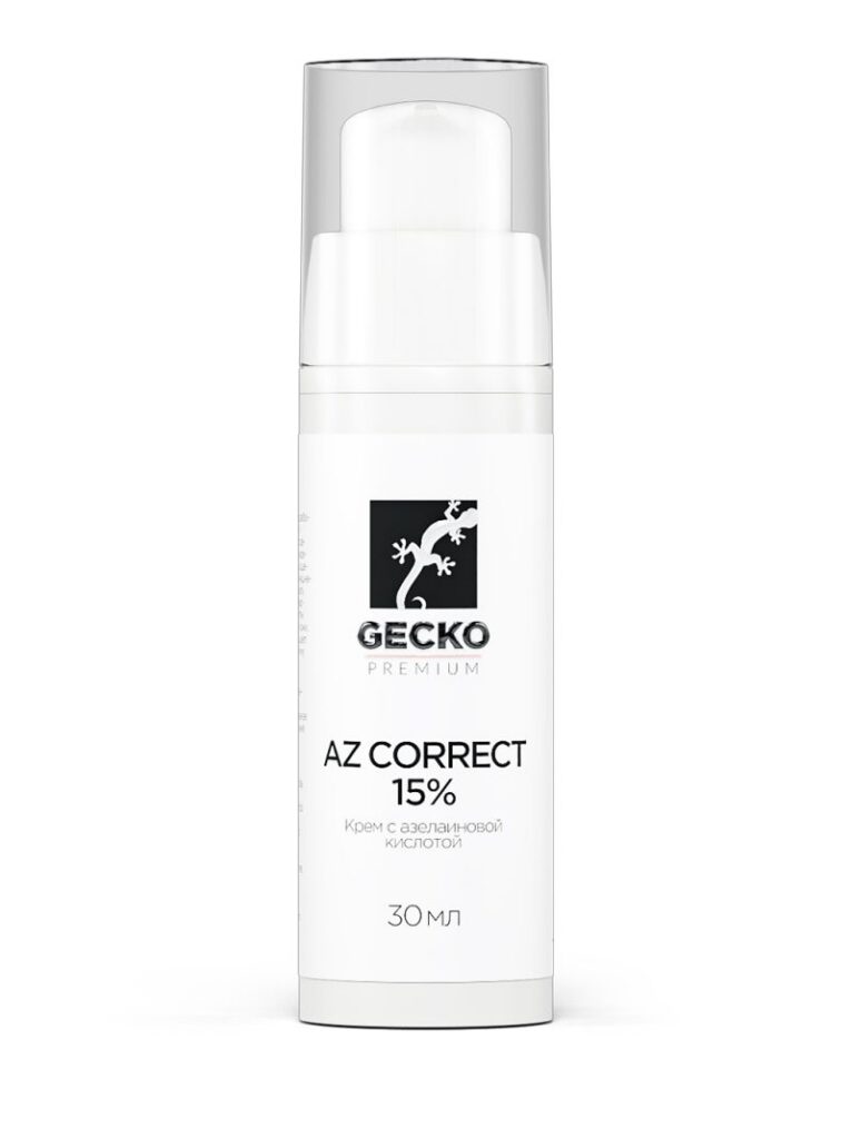 Gecko AZ CORRECT 15% Крем с азелаиновой кислотой, 30 мл