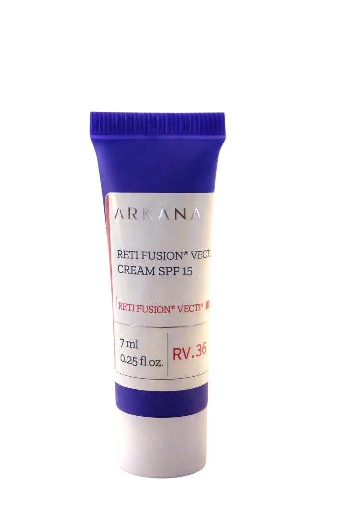 ARKANA Reti Fusion Vecti + Cream SPF 15 - Дневной крем для лица с векторным ретинолом, 7 мл