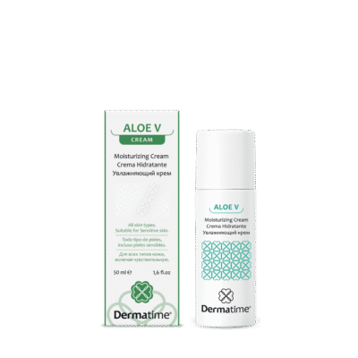 DERMATIME ALOE V Moisturising Cream Уход для лица увлажняющий c алоэ, 50ml