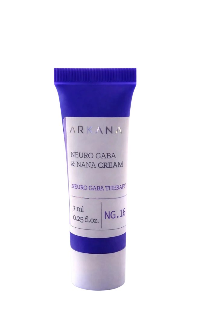 ARKANA Neuro Gaba & Nana Cream - Омолаживающий нейрокрем для лица с кислотами ГАМК и НАНА, 7 мл