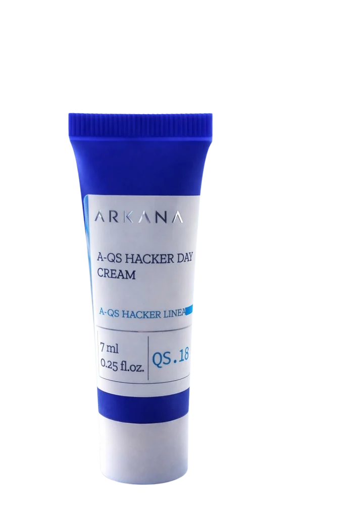 ARKANA A-QS Hacker Day Cream - Дневной крем-дермохакер, регулирующий микробиом кожи, 7 мл