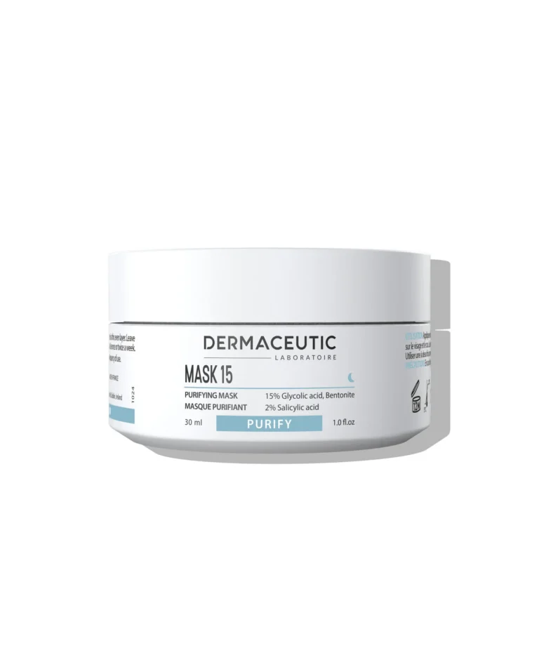 DERMACEUTIC Mask 15 Purifying Mask Глиняная маска себорегулятор, 30ml