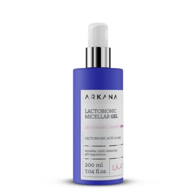 ARKANA Lactobionic Micellar Gel - Увлажняющий и регенерирующий гель с лактобионовой кислотой, 200 мл