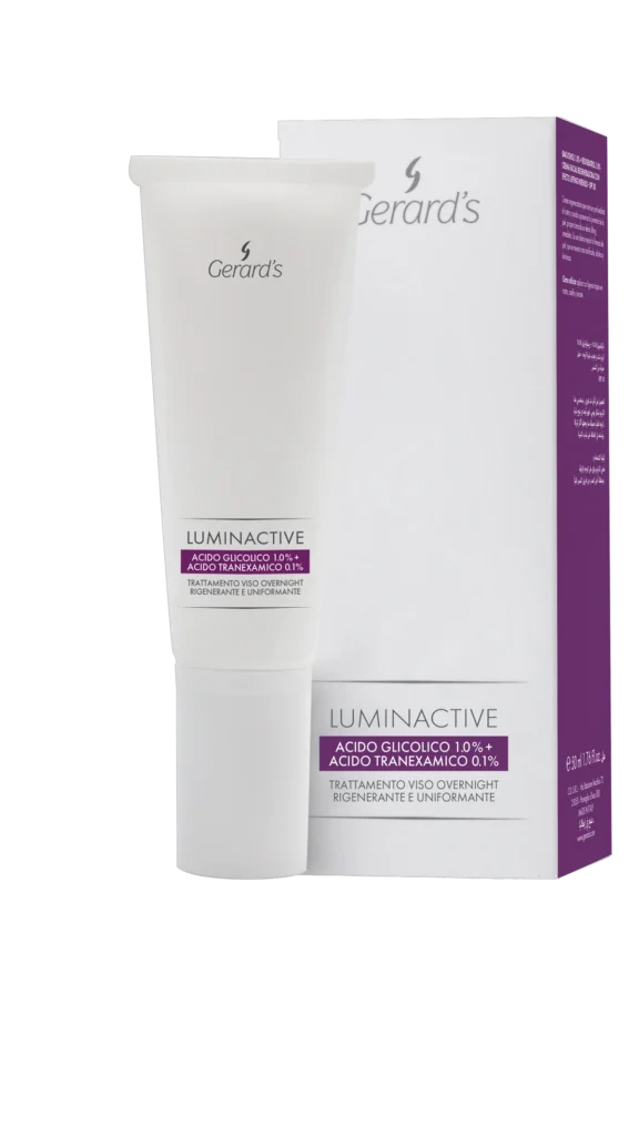 GERARD'S Luminactive 1,0% Glycolic Acid, 0,1% Tranexamic Acid Восстанавливающий и разглаживающий ночной крем для лица , 50ml