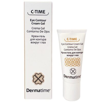 DERMATIME C-Time Eye Cream Gel Крем-гель для контура вокруг глаз 3 формы витамина С, 15ml
