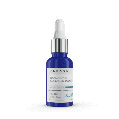 ARKANA HYALURONIC COLLAGEN BOOST – Бустер для лица с экзосомальным витамином C, коллагеном и гиалуроновой кислотой, 30 мл