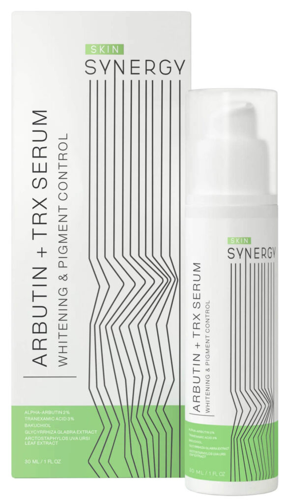 SKIN SYNERGY ARBUTIN + TRX SERUM СЫВОРОТКА ДЛЯ КОРРЕКЦИИ ГИПЕРПИГМЕНТАЦИИ, 30 МЛ