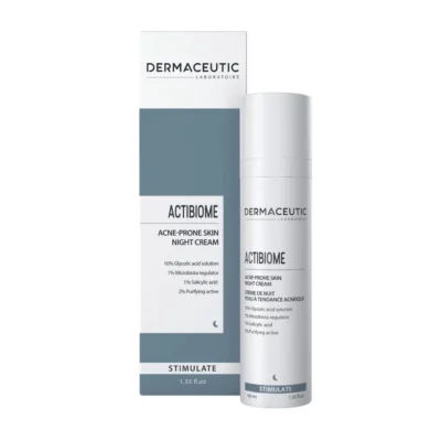 DERMACEUTIC Actibiome Acne-prone Skin Night Cream Ночной крем для кожи с акне, 40 ml