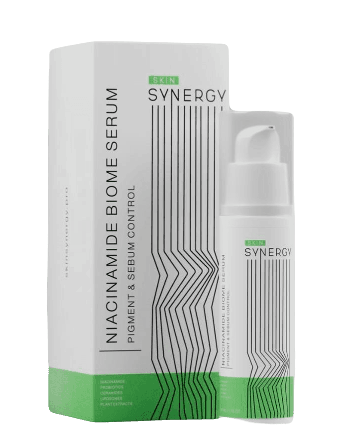 SKIN SYNERGY NIACINAMIDE BIOME SERUM СЫВОРОТКА С НИАЦИНАМИДОМ И ПРОБИОТИКАМИ, 30 МЛ