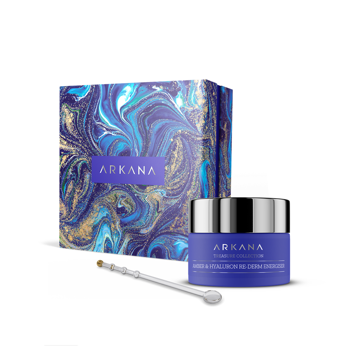 ARKANA Amber & Hyaluron Re-Derm Energiser - Редермализующий крем с янтарной и гиалуроновой кислотами, 50 мл