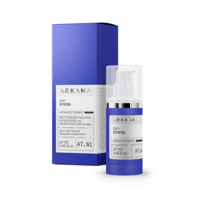 ARKANA EXO POWER - Омолаживающая сыворотка с экзосомами и гиалуроновой кислотой для лица, 30 мл