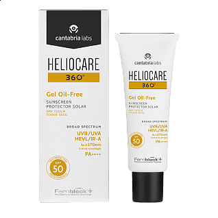 HELIOCARE Gel-Oil Free Солнцезащитный гель для нормальной и жирной кожи (50 мл)