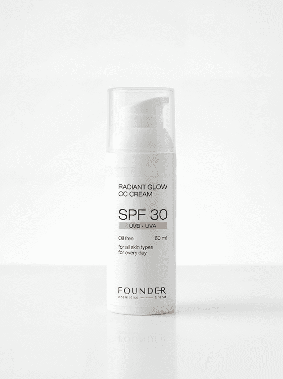 Founder RADIANT GLOW CC CREAM SPF 30