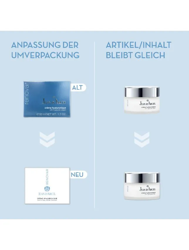 Jean D’Arcel Creme Hyaluronique — Гиалуроновый крем (100 мл) — изображение 2