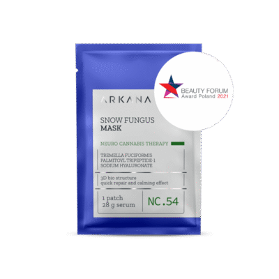 ARKANA Snow Fungus Mask - Ультравосстанавливающая маска со снежным грибом, 1 шт