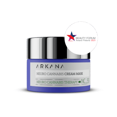 ARKANA Neuro Cannabis Cream-Mask - Крем - маска для лица со стволовыми клетками конопли, 50 мл