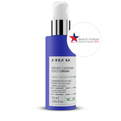 Neuro Cannabis Foot Cream - Питательный нейро-крем для ног с каннабисом