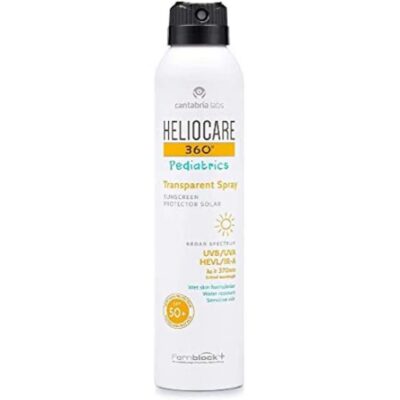 HELIOCARE Pediatrics Transparent SPRAY Солнцезащитный спрей для детей с SPF 50+, 200 мл