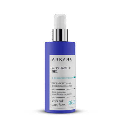 ARKANA A-QS Hacker Gel - Очищающий гель, регулирующий микробиом кожи, 200 мл