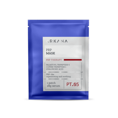 ARKANA PRP Mask - Омолаживающая тканевая маска с эффектом плазмолифтинга, 1 шт
