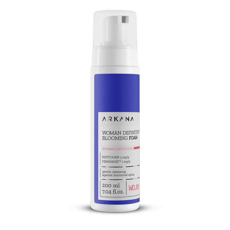 ARKANA Woman Definition Blooming Foam - Очищающая пенка с фитоэстрогенами для лица, 200 мл