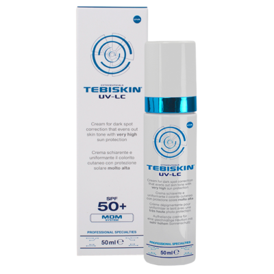 TEBISKIN UV-LC Cream SPF 50 Осветляющий крем с защитой от солнца SPF50+, 50ml