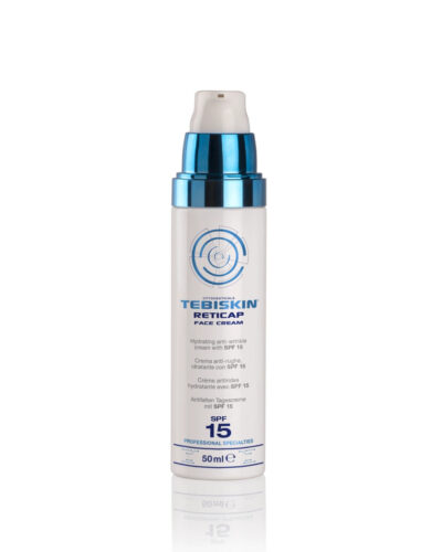 TEBISKIN Reticap Face Cream SPF 15 Дневной крем для лица от морщин с чистым ретинолом, 50ml